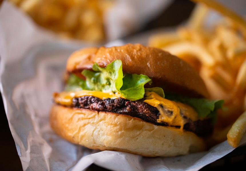 I Can’t Stop Thinking About: The Vegan Burger At Mary’s Circular Quay