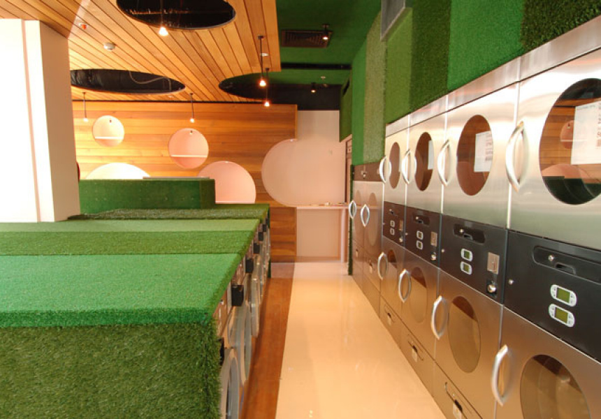 Suds Laundrette in Society Building