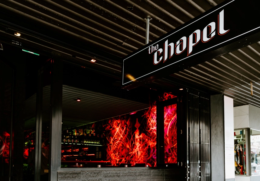 Now Open: The Chapel in Windsor Is an Approachable Futuristic Cyberpunk Land