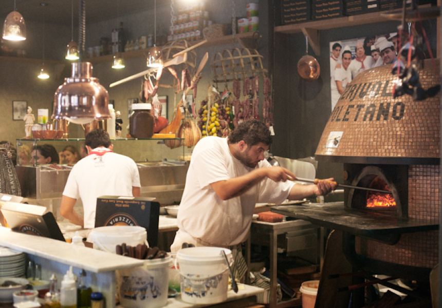MetreLong Pizza at Via Napoli in Lane Cove