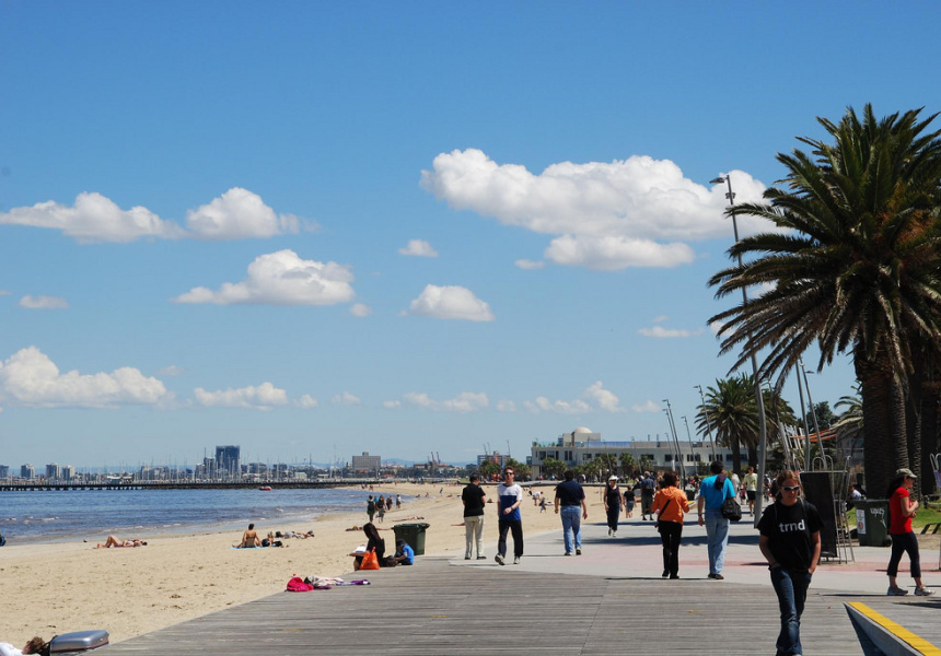 After Closure, St Kilda Beach Reopens Following Possible Shark Sighting