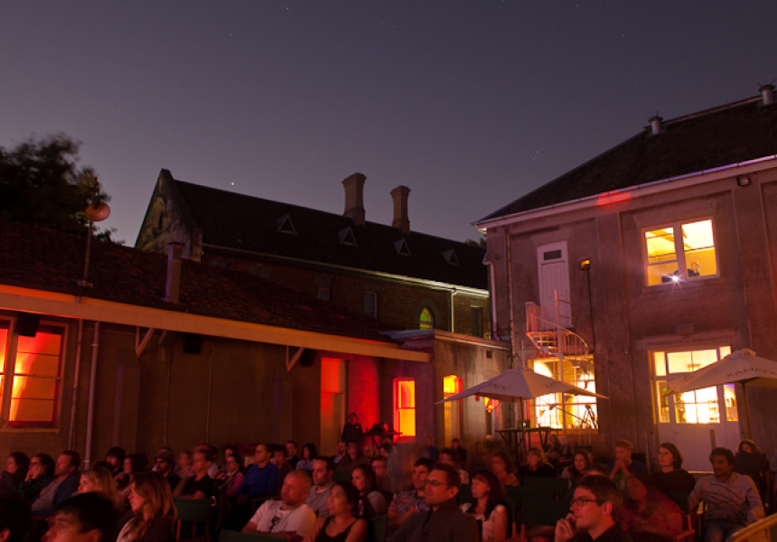 Outdoor Cinema in the Shadows