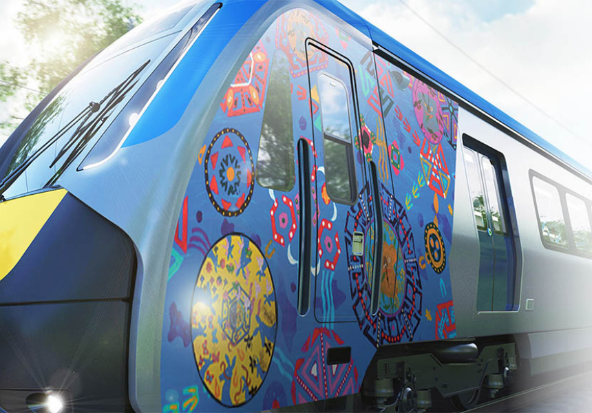 Indigenous Art Will Adorn Melbourne’s First New High-capacity Train