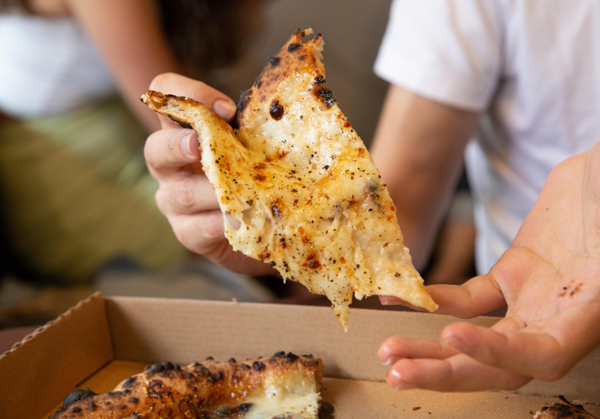 I Can’t Stop Thinking About Westwood’s Fermented-Garlic Honey Pizza