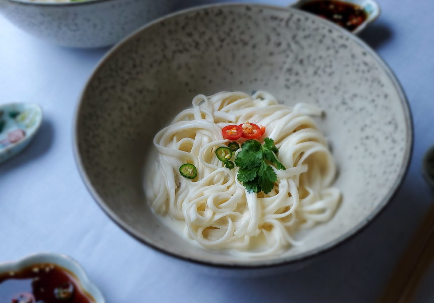 Recipe: Rosheen Kaul's Creamy Tofu Noodles