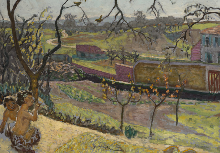 Pierre Bonnard, 'Early Spring, little fauns' 1909
