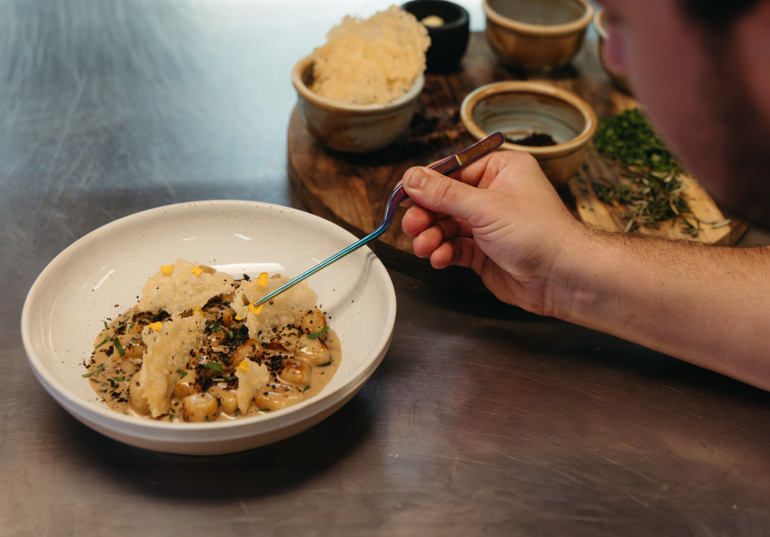 Recipe: Jayden Casinelli’s Dutch Cream Gnocchi With Mushroom Crumb