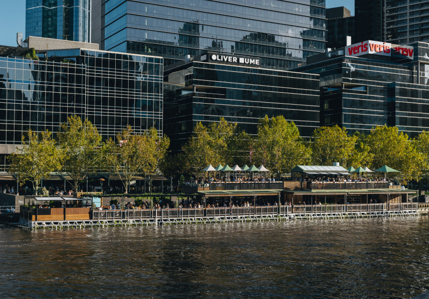 First Look New DoubleDecker Floating Bar and Eatery, Yarra Botanica