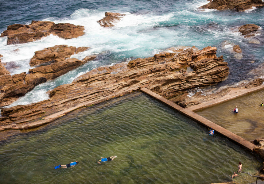 The Blue Pool – Bermagui
