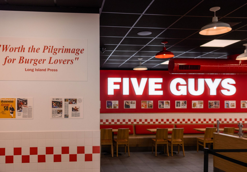 Just In Five Guys Announces a Second Aussie Location And It’s in