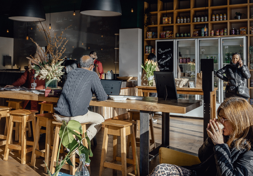 At Tapenade, a French Couple (Both Bistro Gitan Alumni) Serves Croque Monsieur, Quiche Lorraine and Madeleines