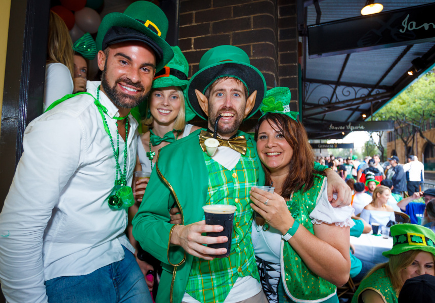 St Patrick's Day in The Rocks