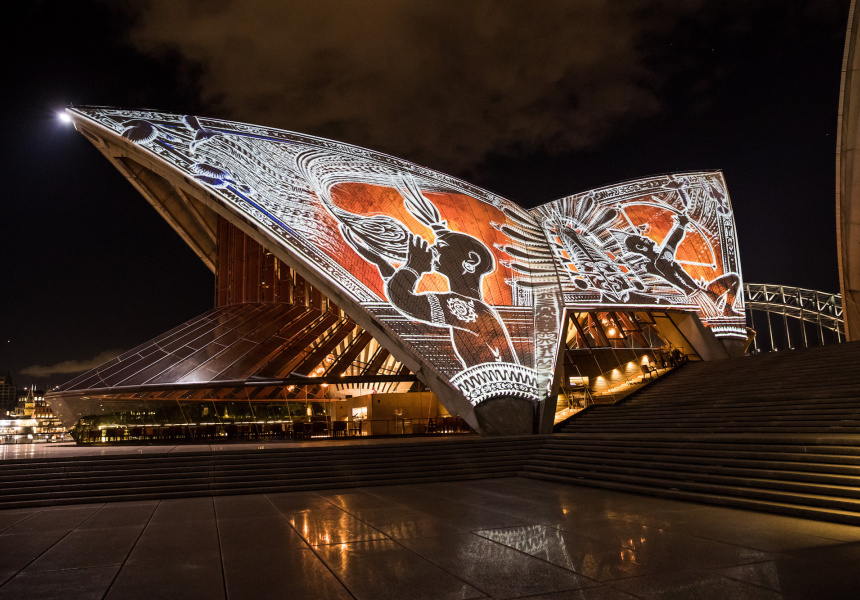 The Opera House Lights Up Tonight with a New, Ongoing Artwork