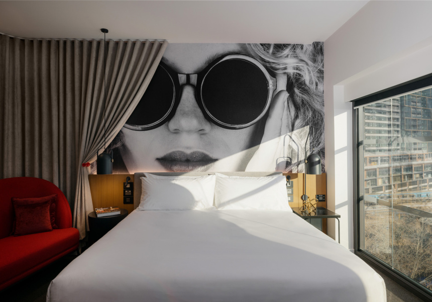 First Look: Hotel Indigo, a New Laneway Hotel With Interiors Inspired by Helmut Newton and a Vibrant Spanish Restaurant