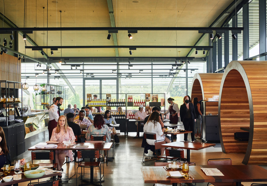 Levantine Hill Restaurant Ezard Coldstream Broadsheet