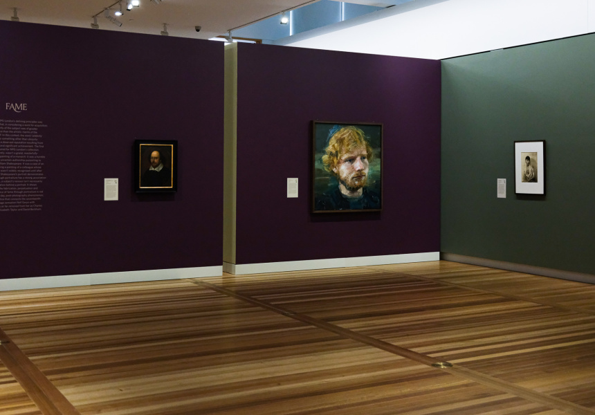 Ed Sheeran 2016
by Colin Davidson 
oil on linen 
National Portrait Gallery, London.
Purchased, 2017 
© Colin Davidson
