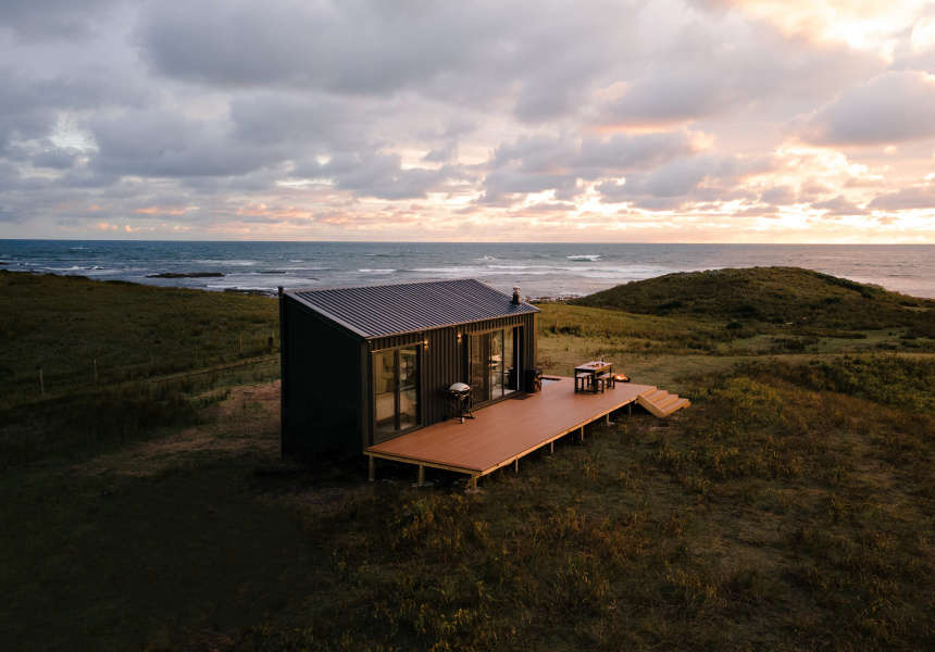 The View From Here: Red Rock Hut, Tasmania