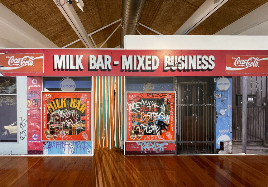 The Milk Bars Are on Me at Metro Gallery