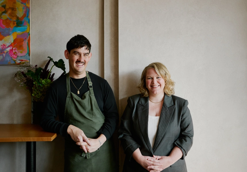 L-R: Lorcán Kan and Hannah Green
