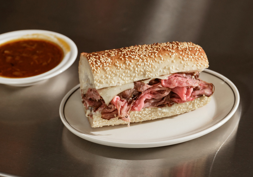 The Beef Dip Hector’s Deli x Victor Churchill