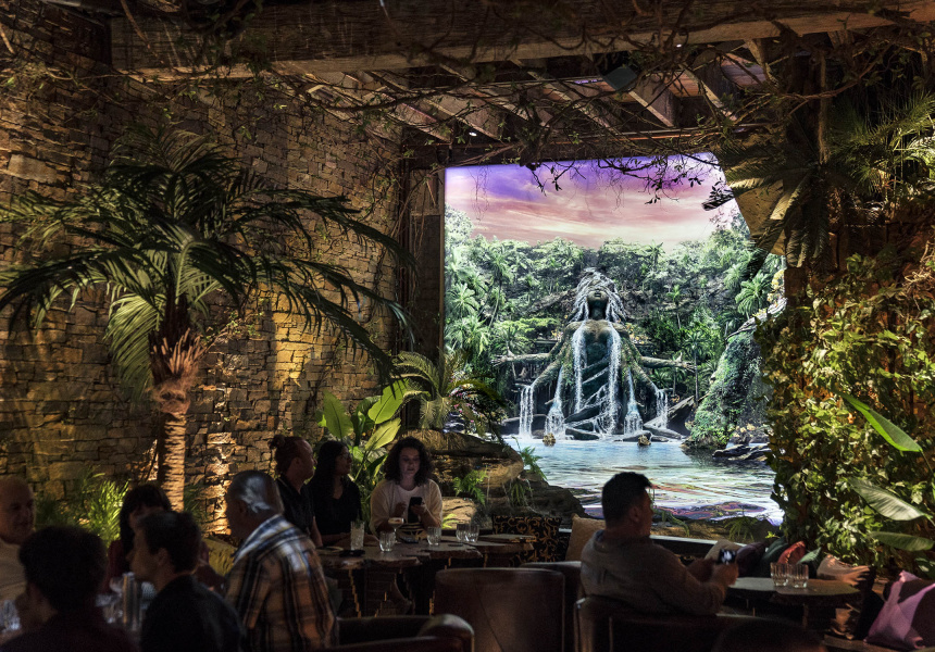 Enter Saga’s Secret Side-Alley Door and Be Transported To a Scene Straight Out of Indiana Jones and the Temple of Doom