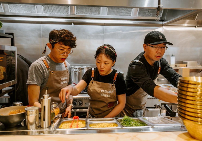 First Look: Ramen Ramen at The Glen Has 24-Hour Tonkotsu Broth and Three-Day-Aged Noodles