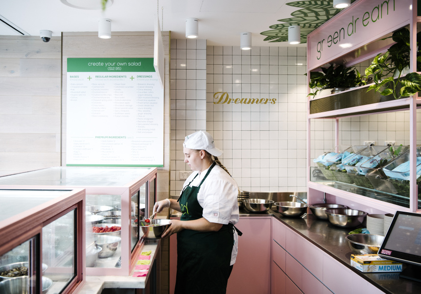 Salad Bar Green Dream is the New Concept by a Sydney Food Innovator