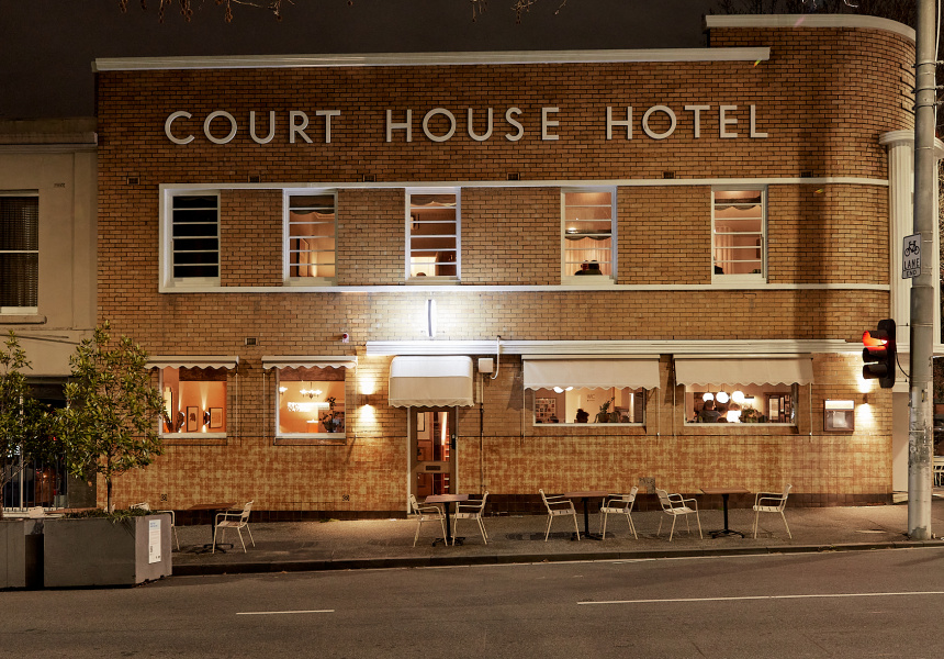 Now Open: North Melbourne’s Old-School Art-Deco Pub The Courthouse Revived For a New Era