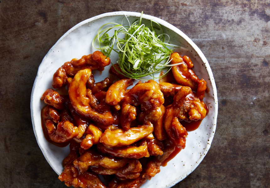 Recipe Adam Liaw's Crisp TomatoSauce Chicken for Midweek