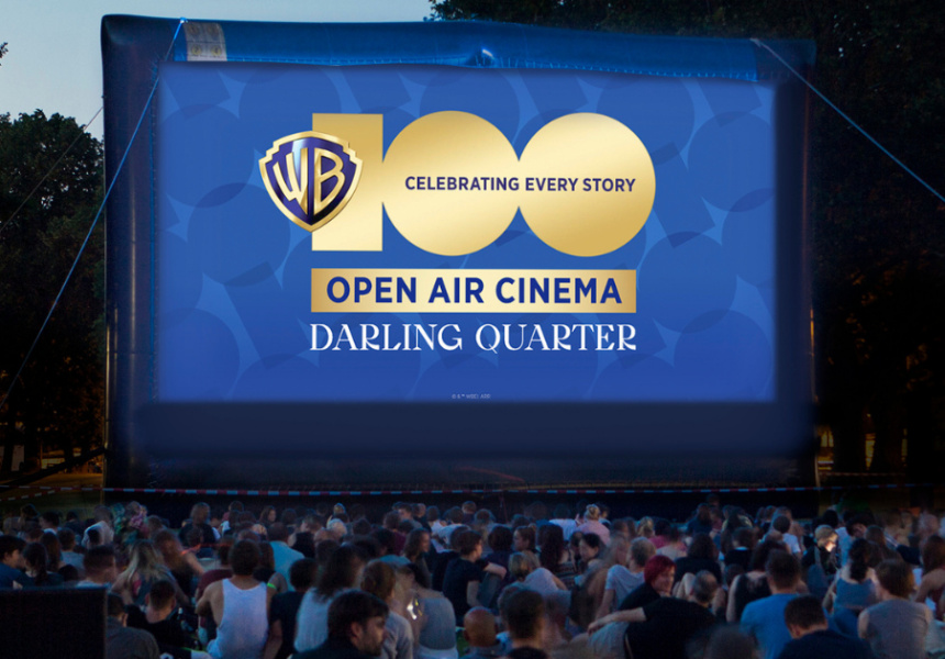 Warner Bros. 100 cinema all’aperto gratuito a Darling Quarter
