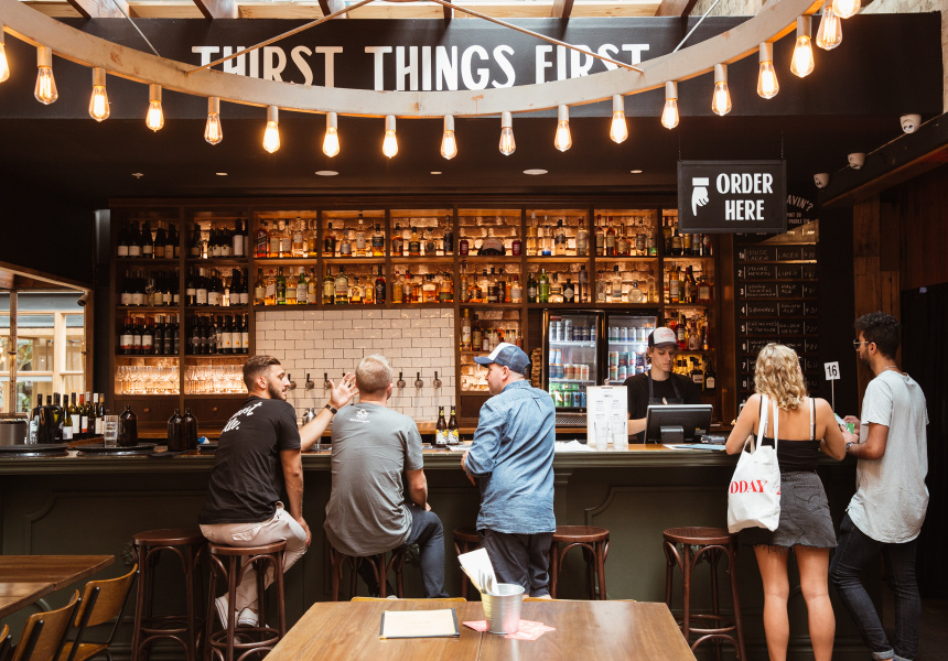 Now Open A Pub at Tramsheds Serving Australian Beers and