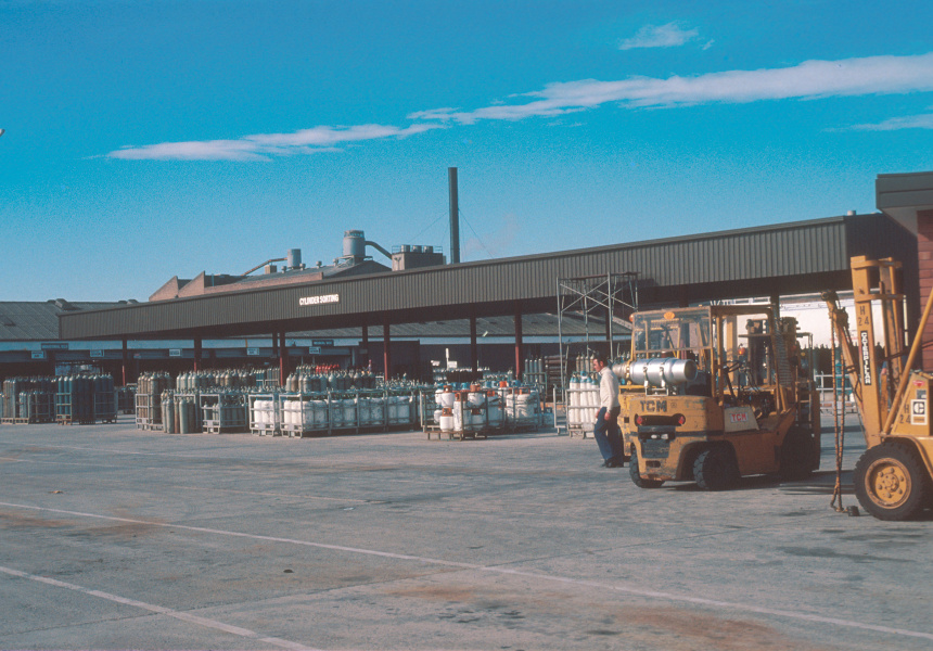 138-196 Bourke Road, former Commonwealth Industrial Gases, 1977-80
