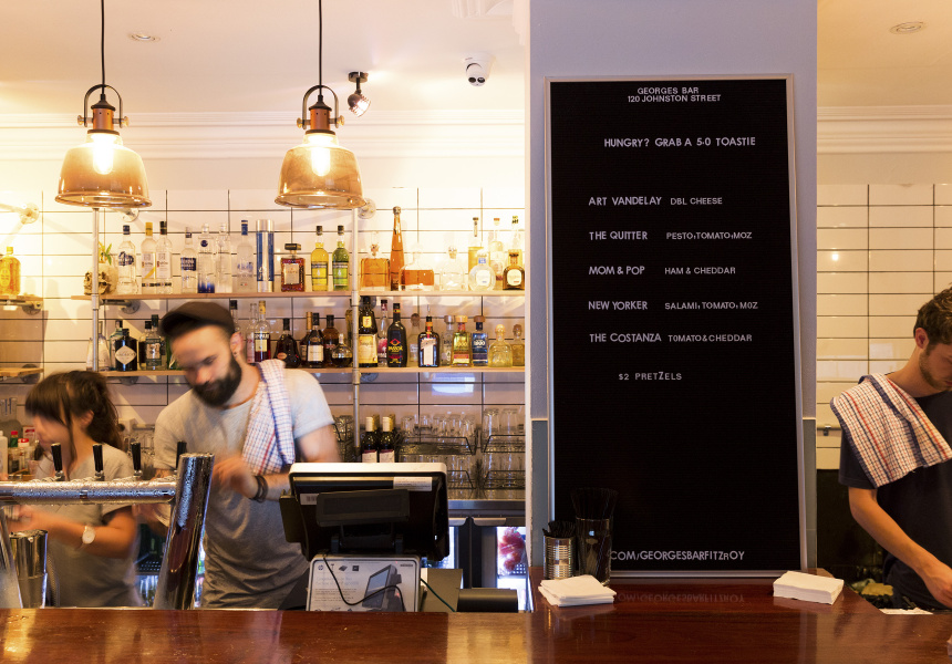 First Look: George’s Bar in Fitzroy