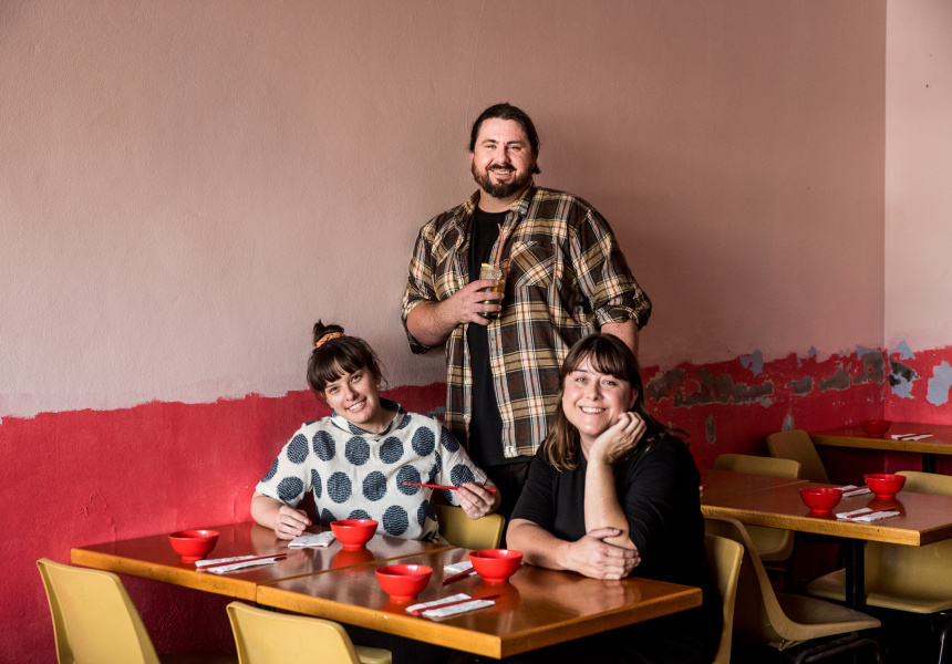 Berri Eggert, Mike Eggert and Jemma Whiteman 
