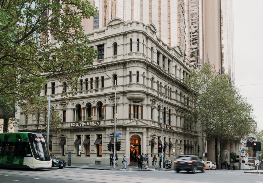 Louis Vuitton, Collins Street, Melbourne, Australia