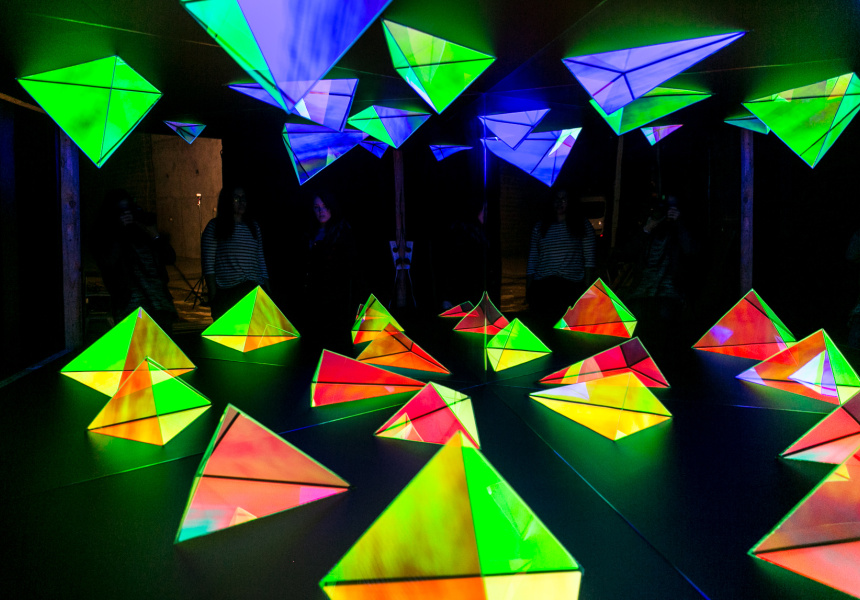 Kaleidoscope Installation at Vivid Sydney