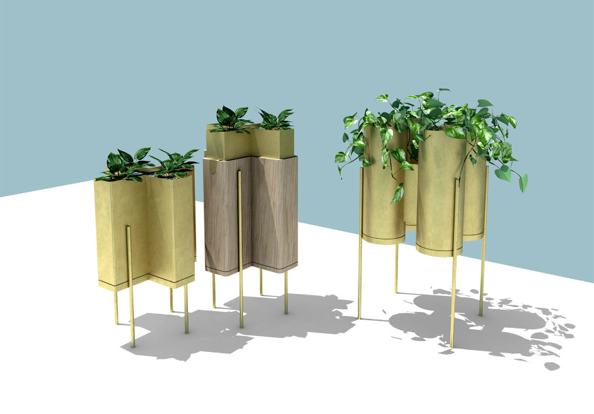 Bradley Mitchell's shortlisted design, Noughts & Crosses.
