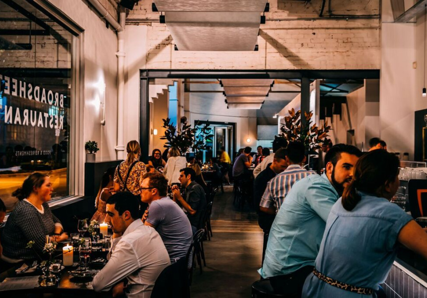 Interiors and Design at Broadsheet Restaurant