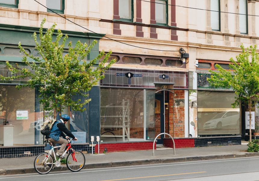 Public Wine Shop in construction 
