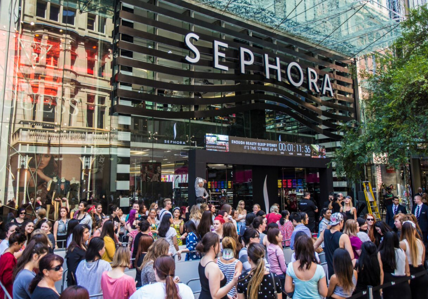 Sephora to Open Second Sydney Store Today