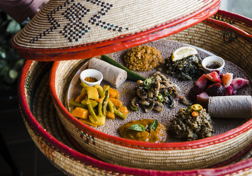 A Modern Vegetarian Cafe With an Ethiopian Accent for Camperdown