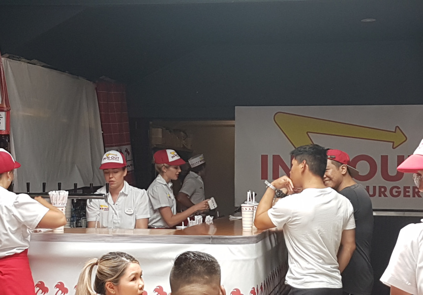 In-N-Out Pop-Up at The Bird, Northbridge.
