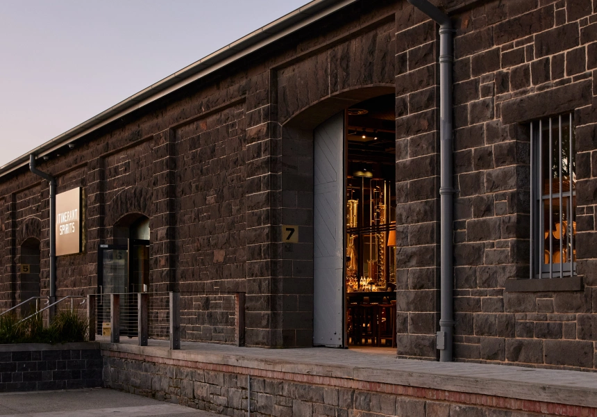 Now Open in Ballarat: Itinerant Spirits, a Handsome Distillery and Cocktail Bar in a 160-Year-Old Goods Shed