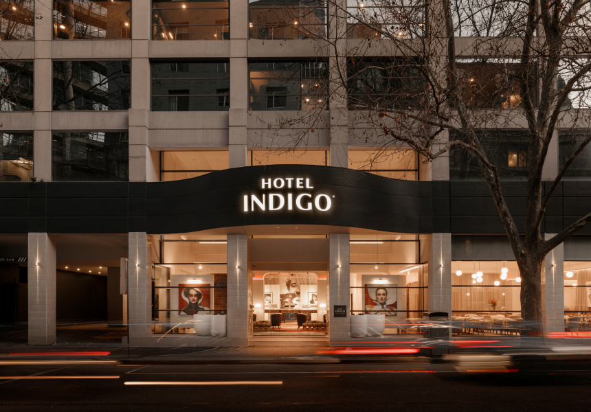 First Look: Hotel Indigo, a New Laneway Hotel With Interiors Inspired by Helmut Newton and a Vibrant Spanish Restaurant