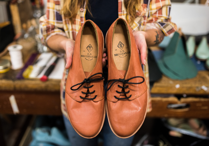 Nose Around Beccy Bromilow’s Studio As She Makes Your Bespoke Shoes