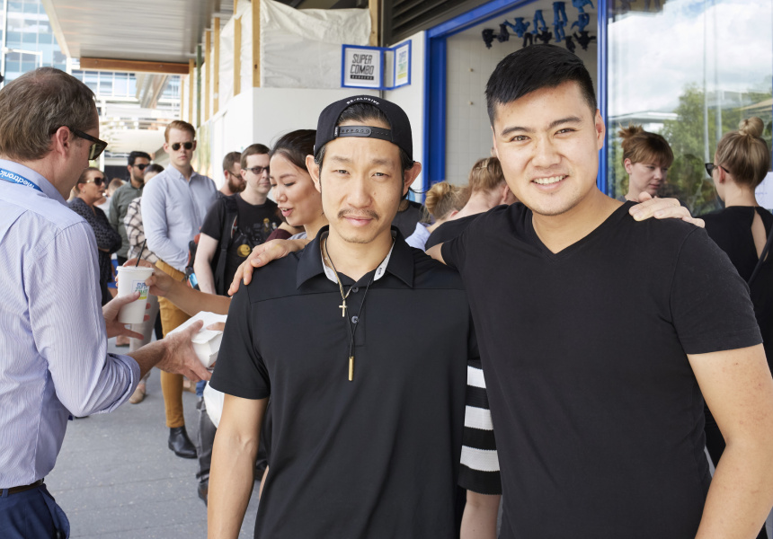 Super Combo owners, Hao Vu and Michael Nham.
