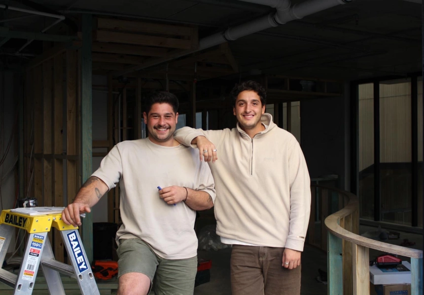 Co-founders Thomas Iasiello and Sam Stoios.
