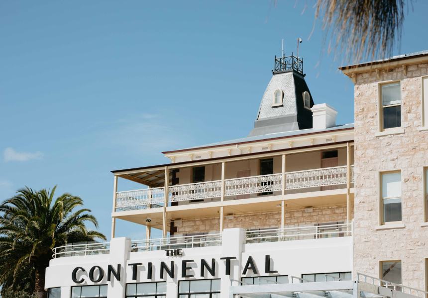 Sorrento’s Grand Old Dame, the Conti Hotel, Reopens on Tuesday – Here’s Your First Look at the Monumental New Public Bar and Beer Garden