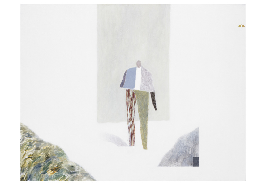 He Came Down from the Mountain with a Piece of the Mountain to Build a New Mountain, Alan Ibell 2022
