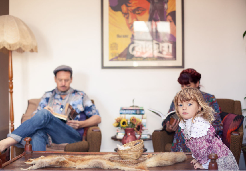 Benjamin, Kaspia and Paloma Rose Gilmour  
